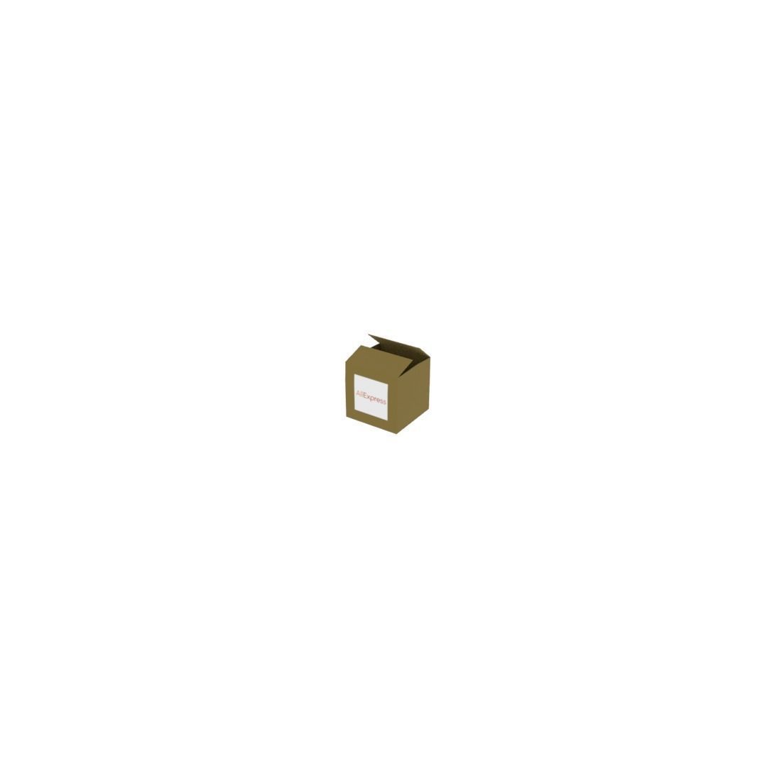 Ali express box Low-poly 3D model_18
