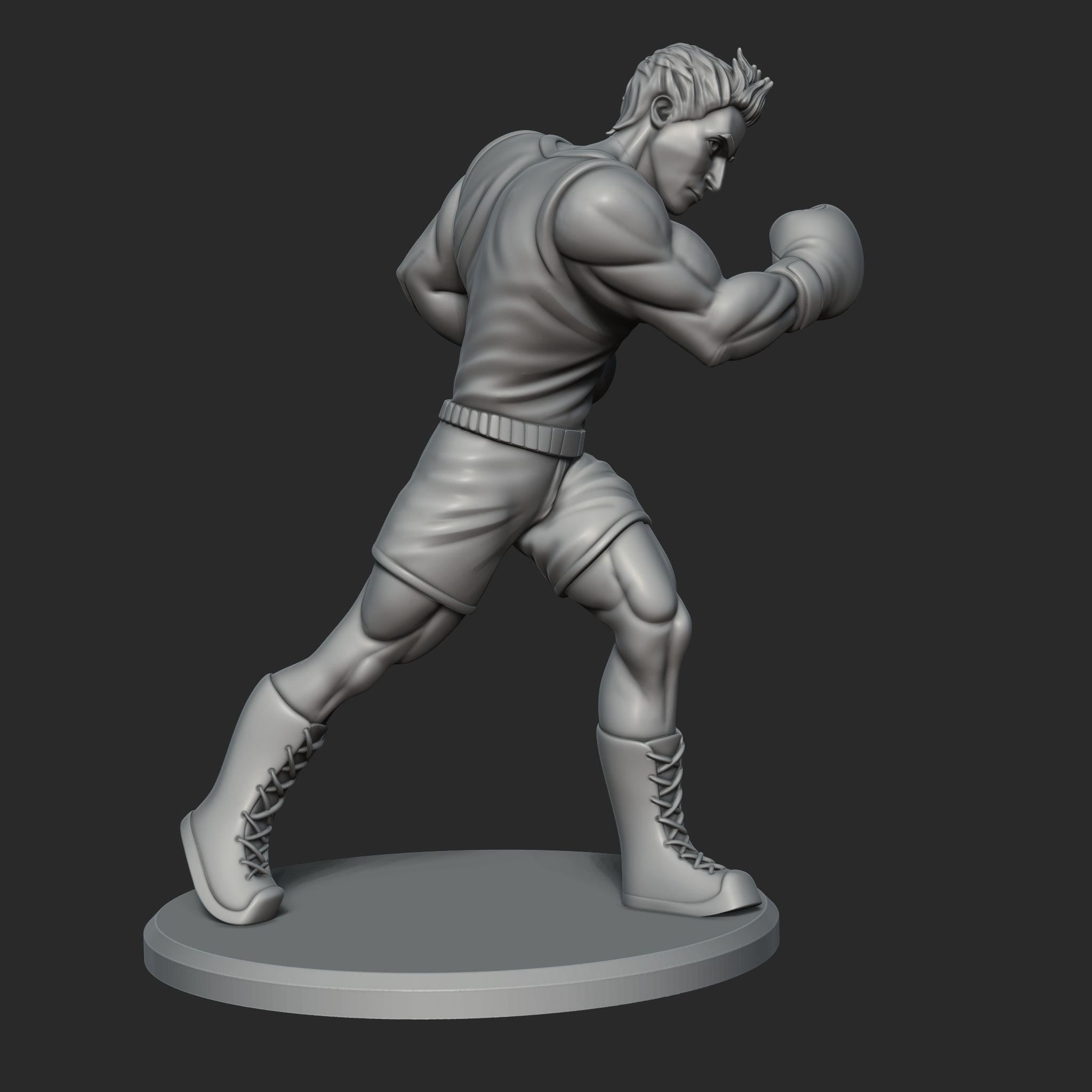 Little Mac  3D print model_2