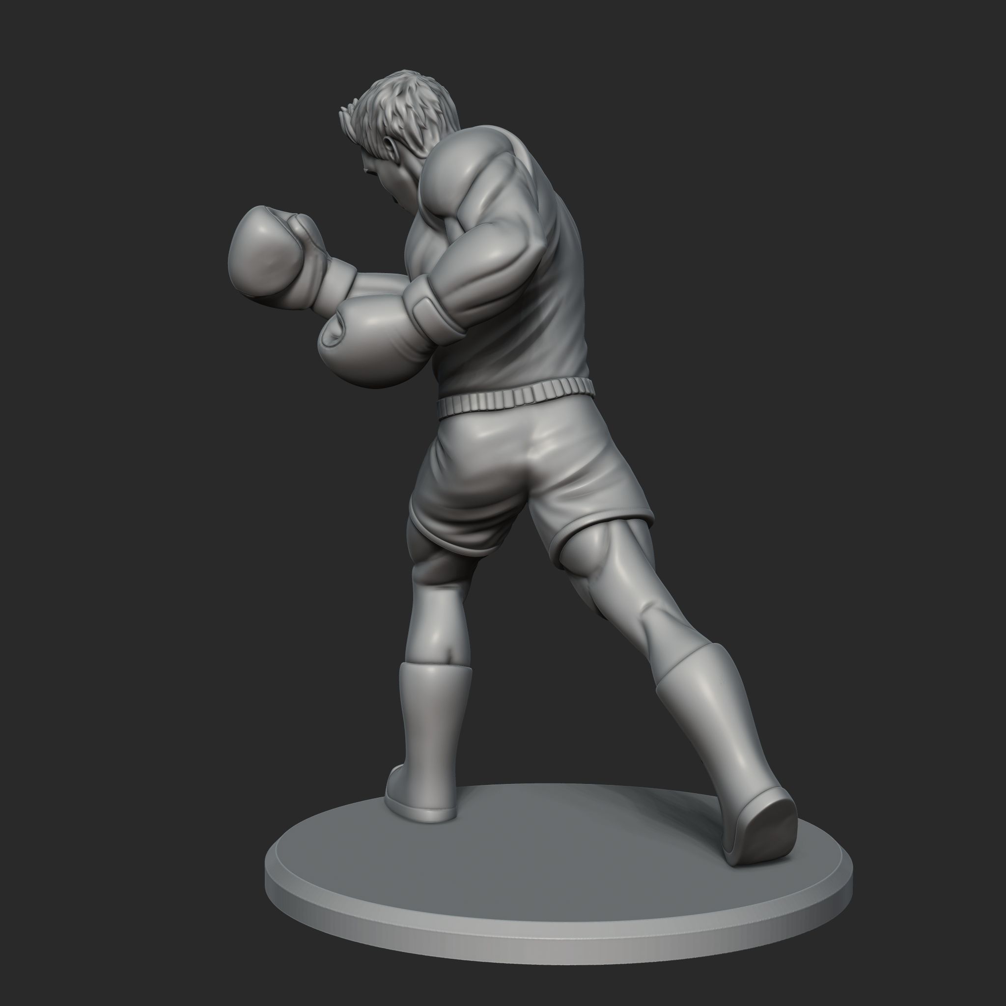 Little Mac  3D print model_3