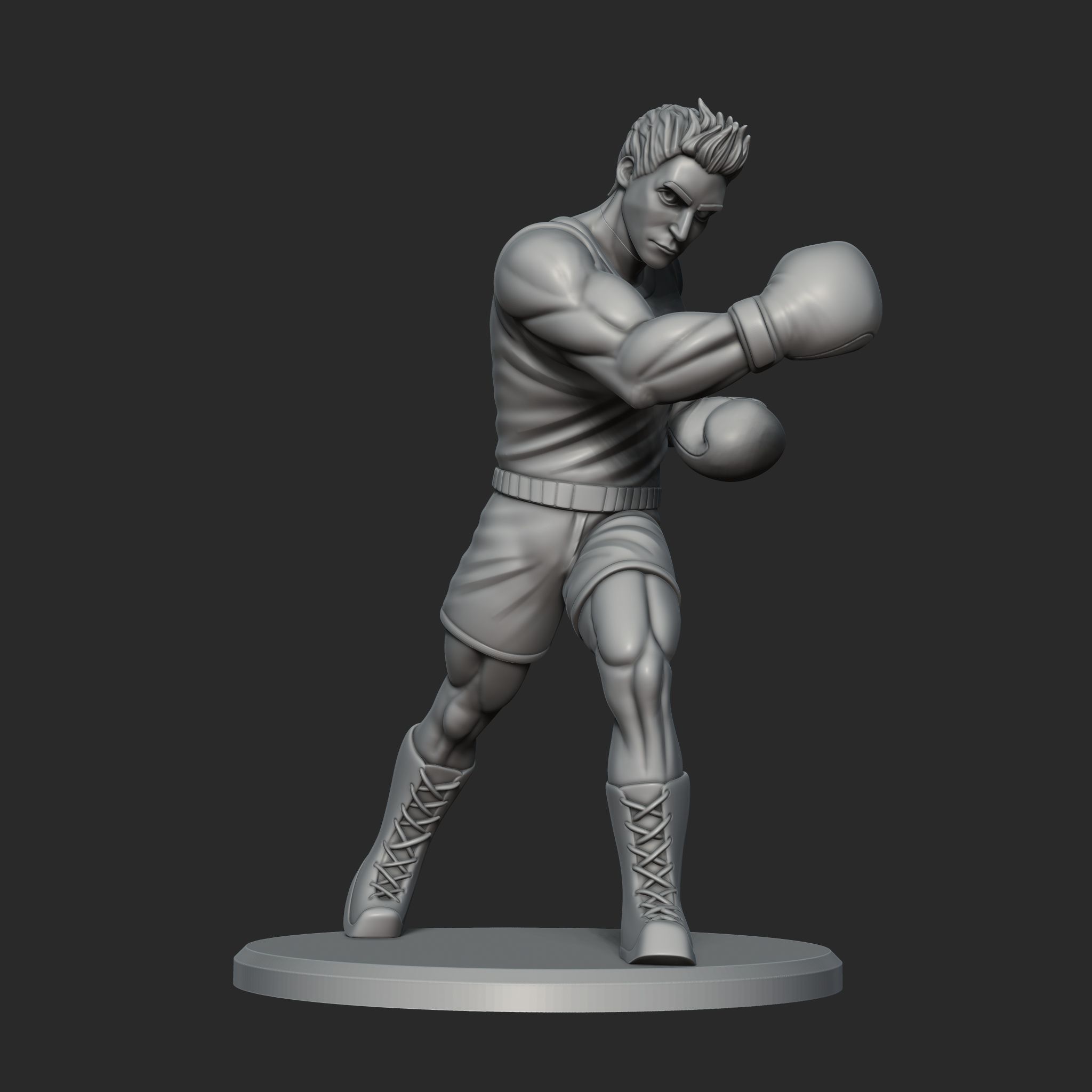 Little Mac  3D print model_1
