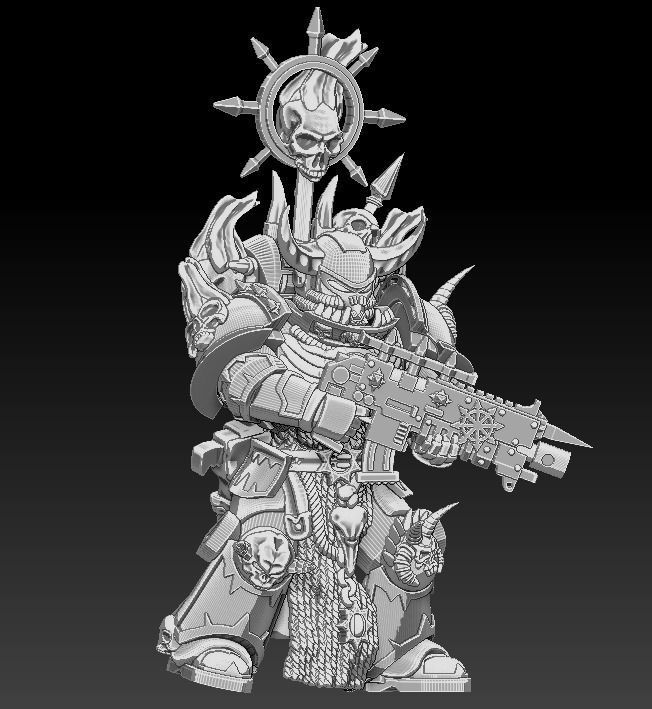 The Harvesters - Hereticus Extremis Squad 3D print model_42