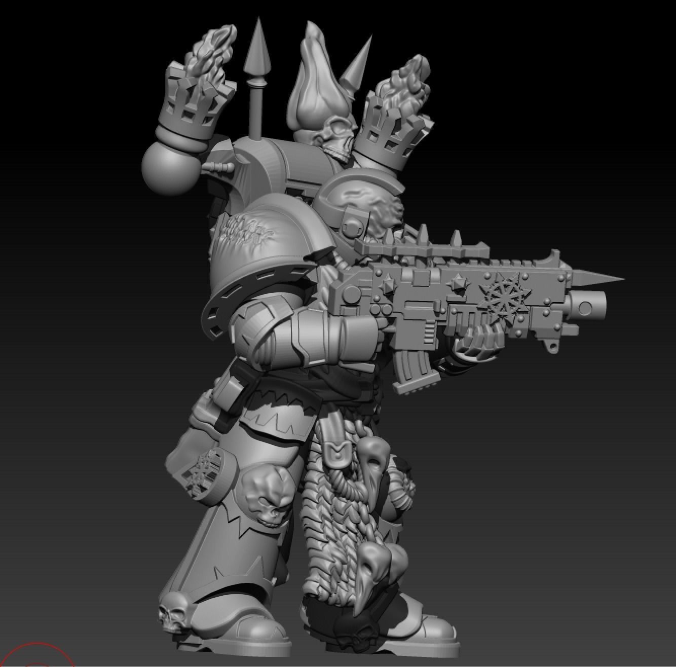 The Harvesters - Hereticus Extremis Squad 3D print model_25