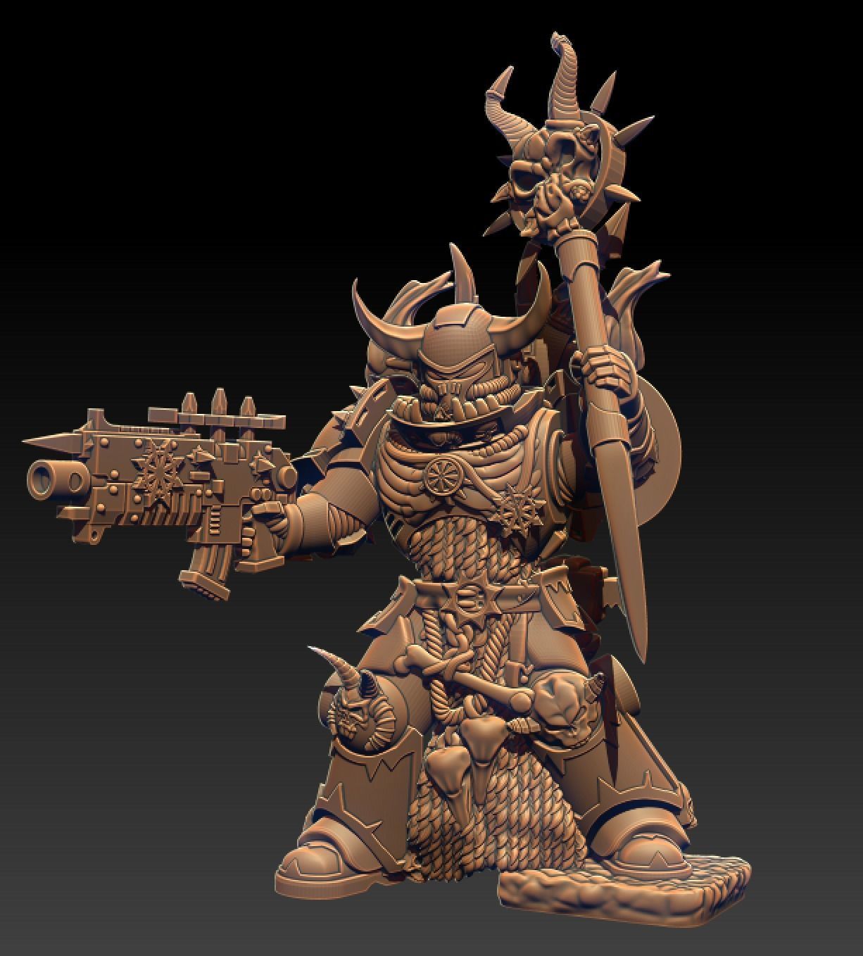 The Harvesters - Hereticus Extremis Squad 3D print model_50