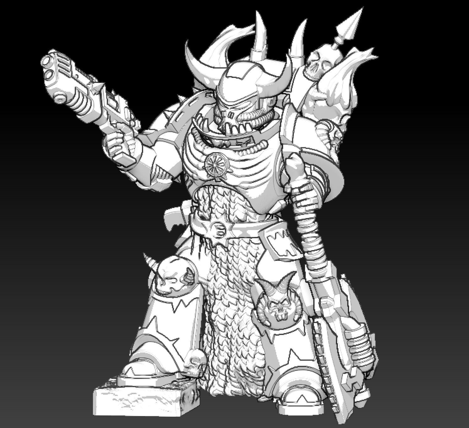 The Harvesters - Hereticus Extremis Squad 3D print model_31