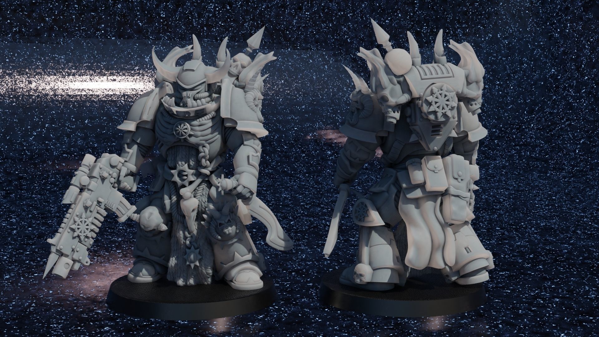 The Harvesters - Hereticus Extremis Squad 3D print model_12