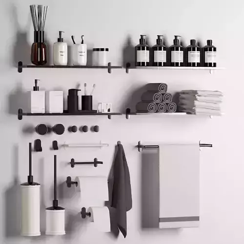 Bathroom accessories Vol 01