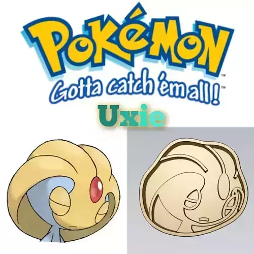 Amazing Pokemon Uxie Cookie Cutter Stamp Cake Decorating 