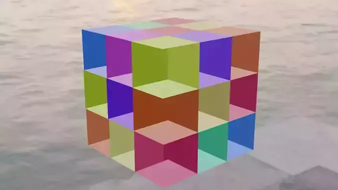 COLOURFUL CUBE