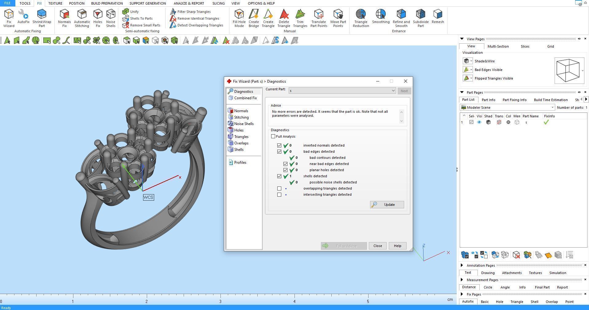 Diamond ring 2F 3D print model_15