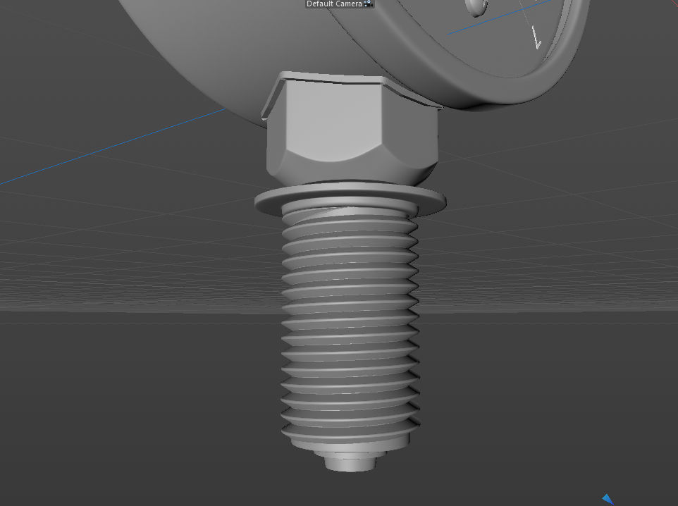 Pressure measuring instrument  3D model_4