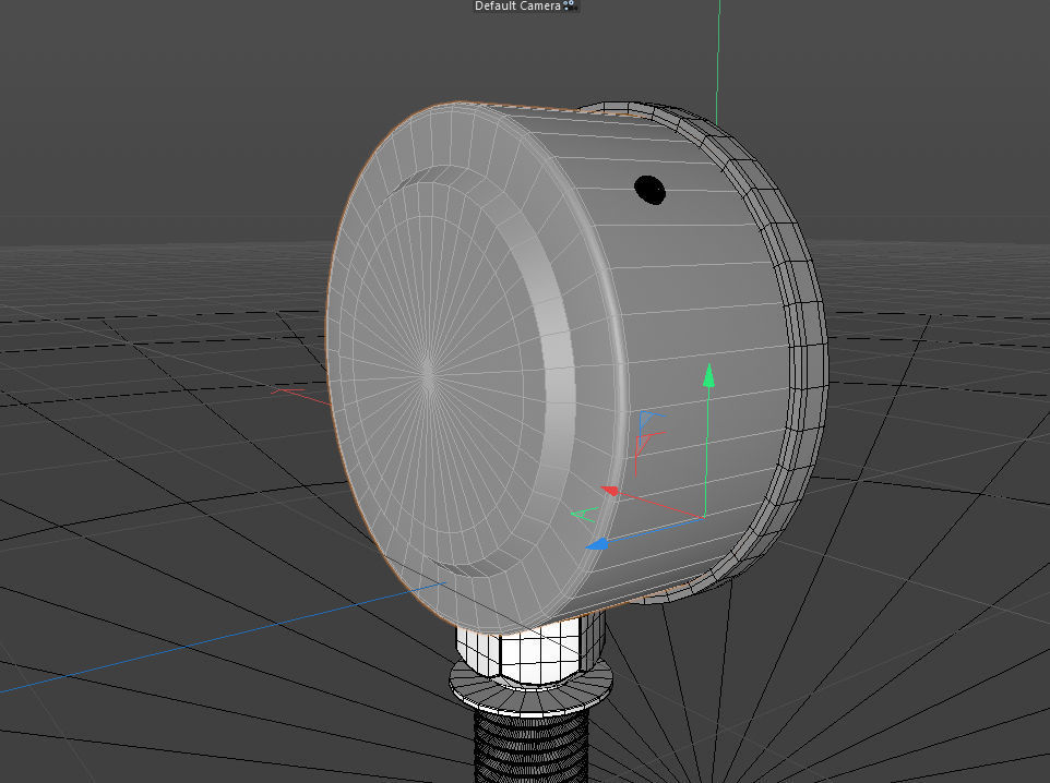 Pressure measuring instrument  3D model_3