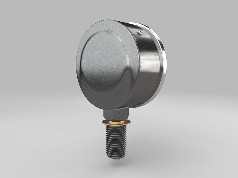 Pressure measuring instrument  3D model_1