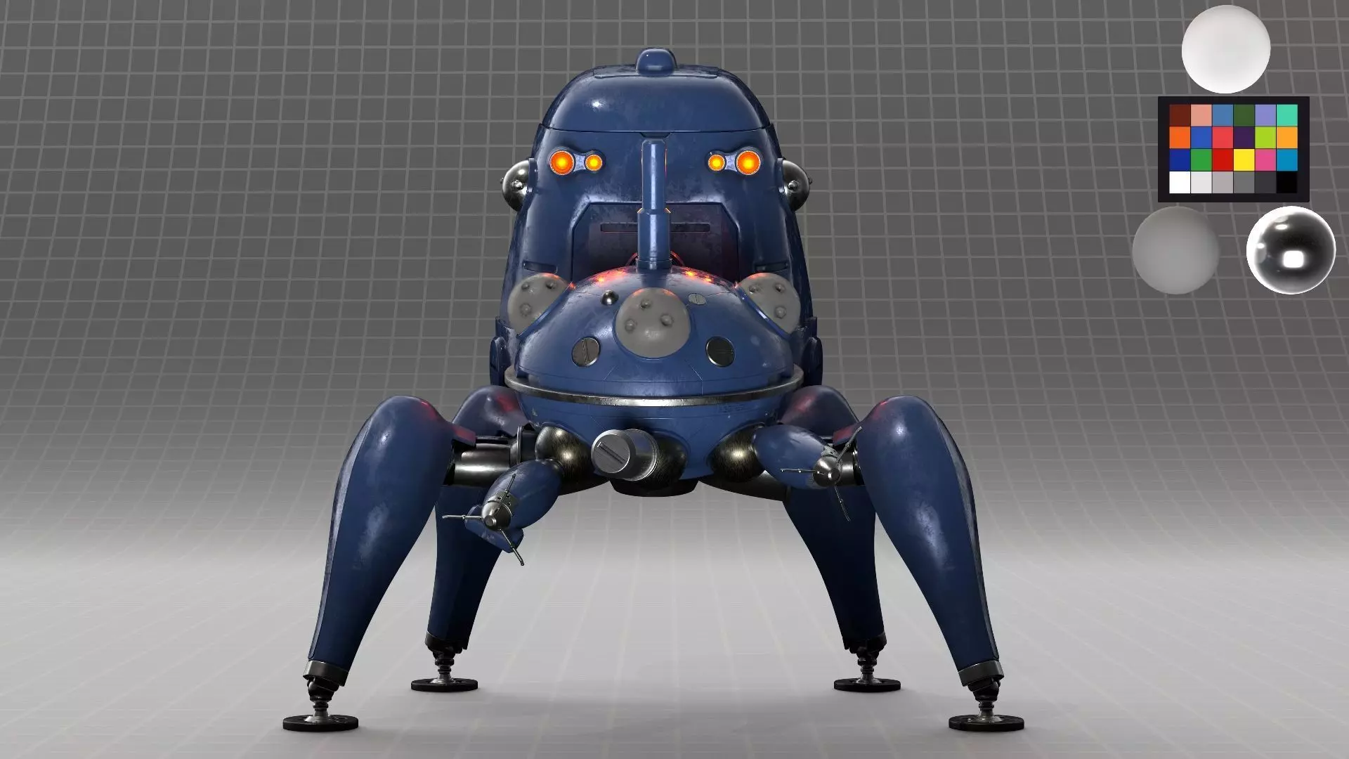 Tachikoma from the movie Ghost In The Shell 3D model_0