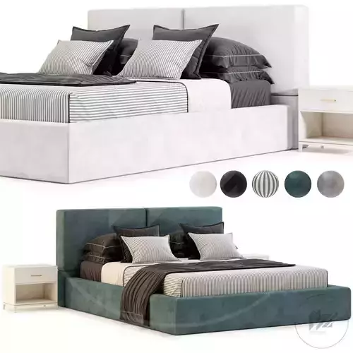 decorfacil Bed 3D model