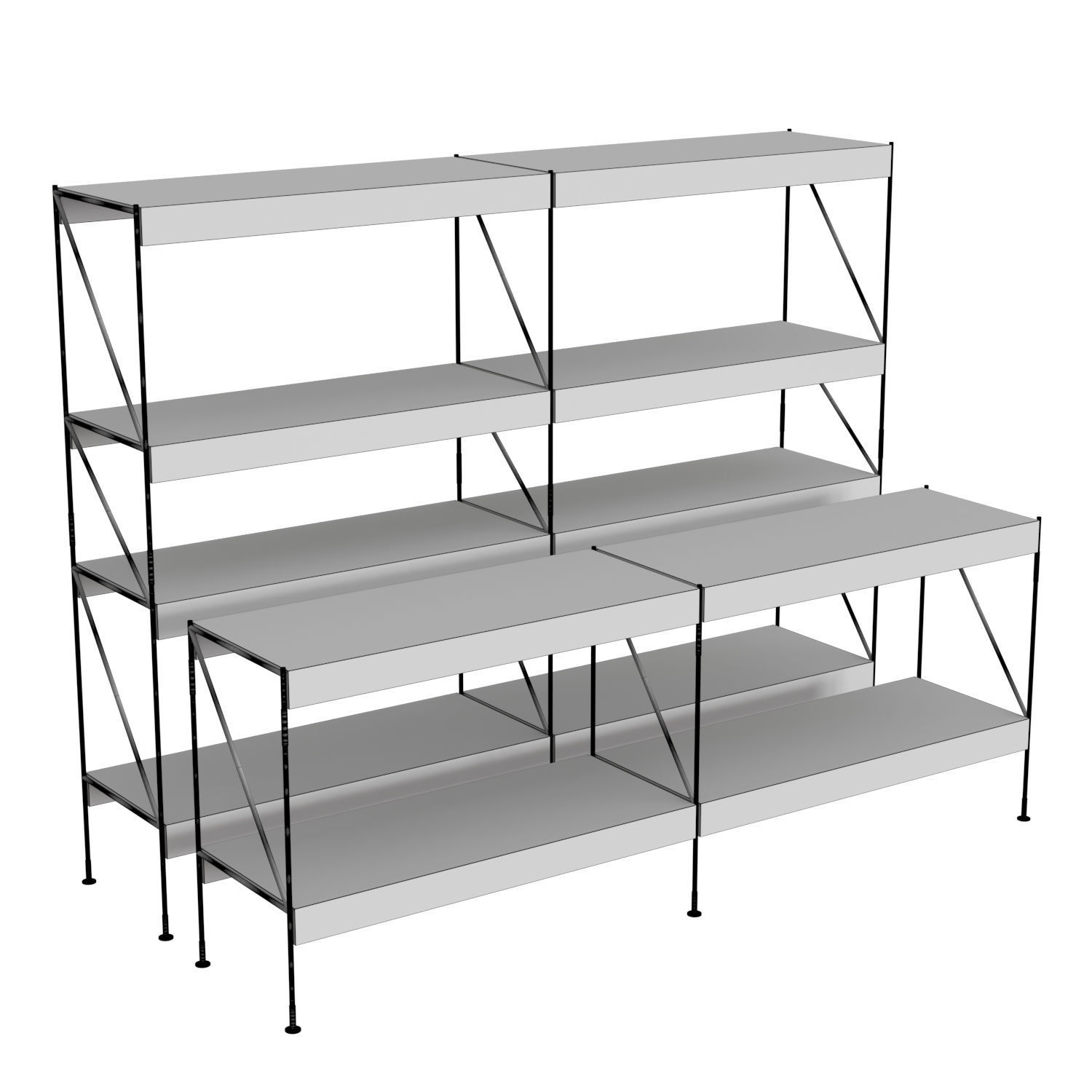 Zet Storing System 3D model_4