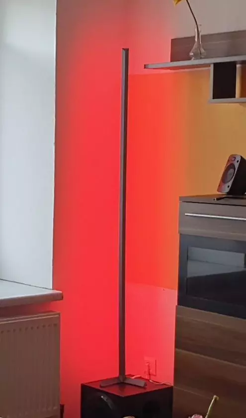 Corner lampe 3D print model_0