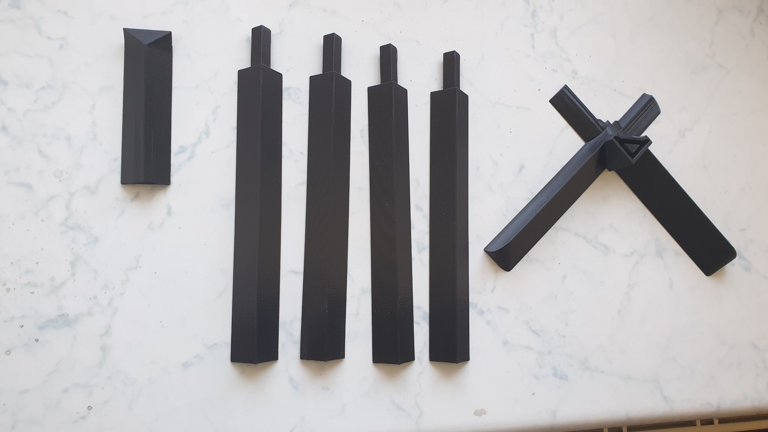 Corner lampe 3D print model_3