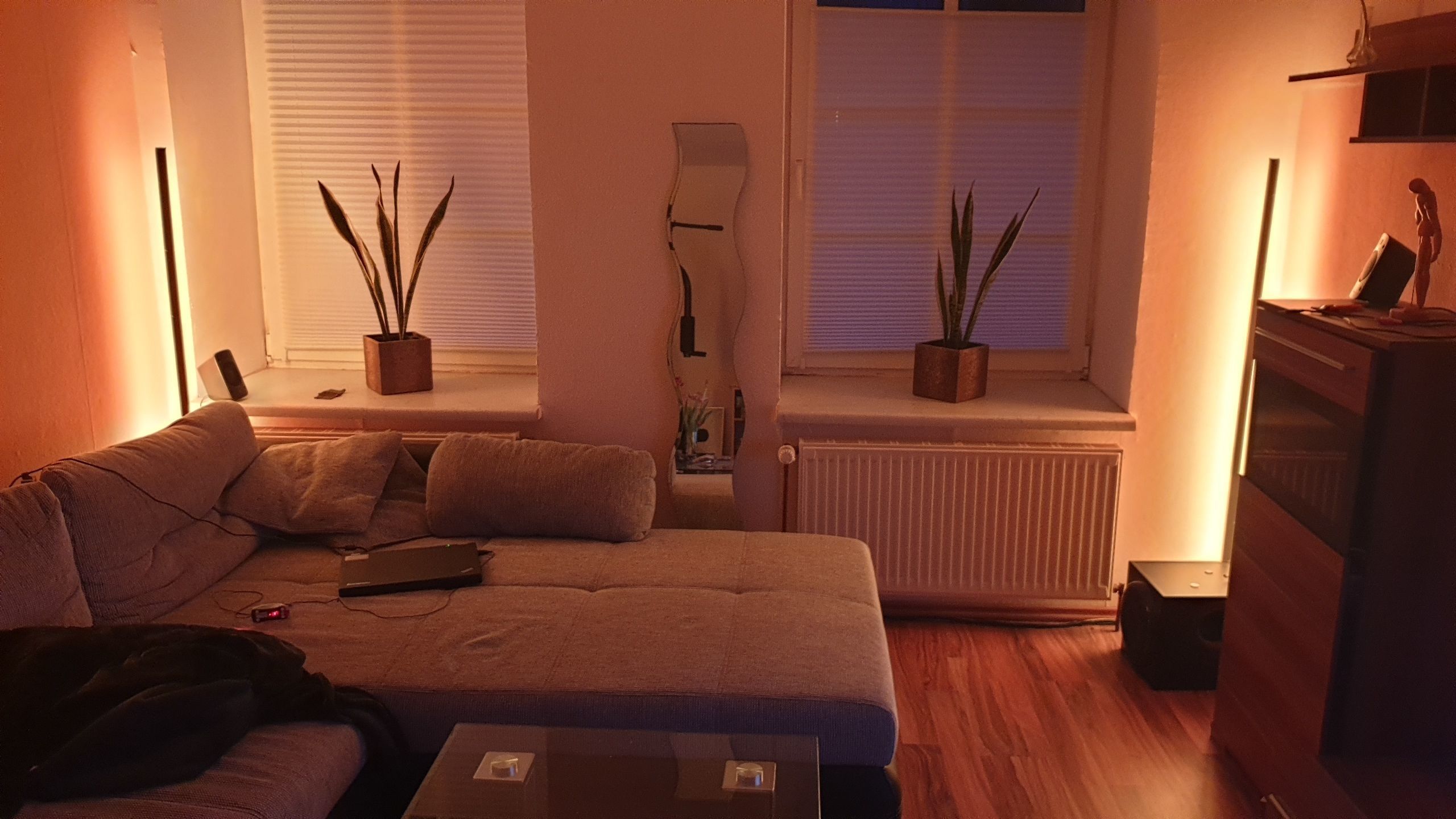 Corner lampe 3D print model_1