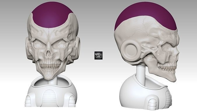 CRANEO FREEZER - FRIEZA SKULL 3D print model