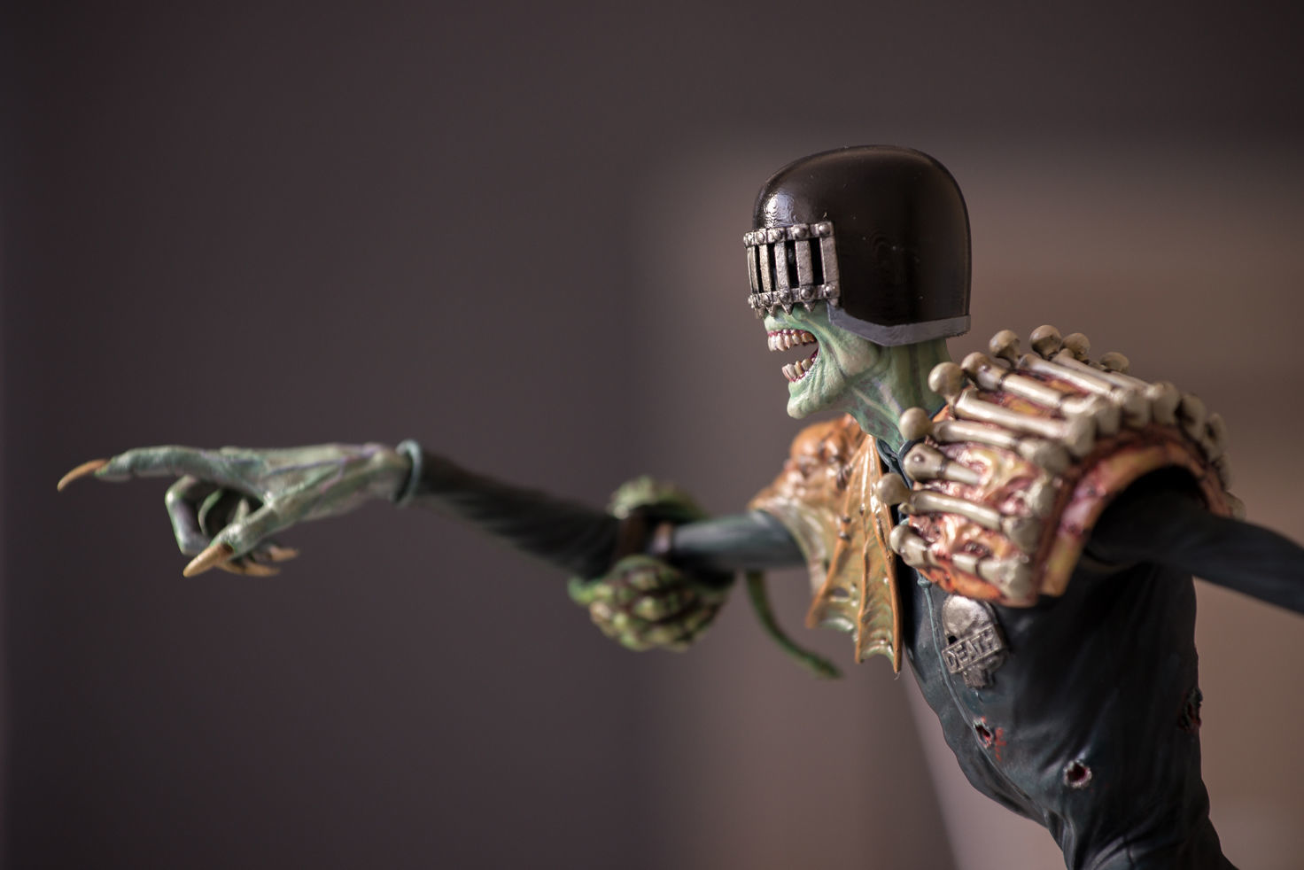 Judge Death statue fan art 3D print model_9
