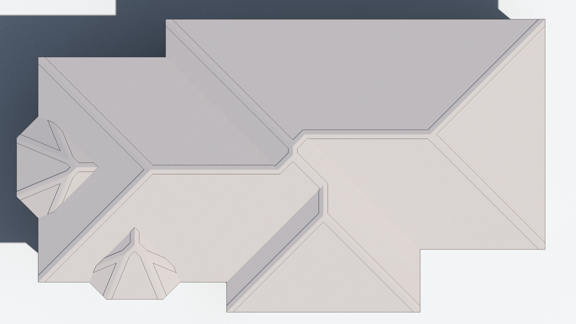 House 1 Free low-poly 3D model_8