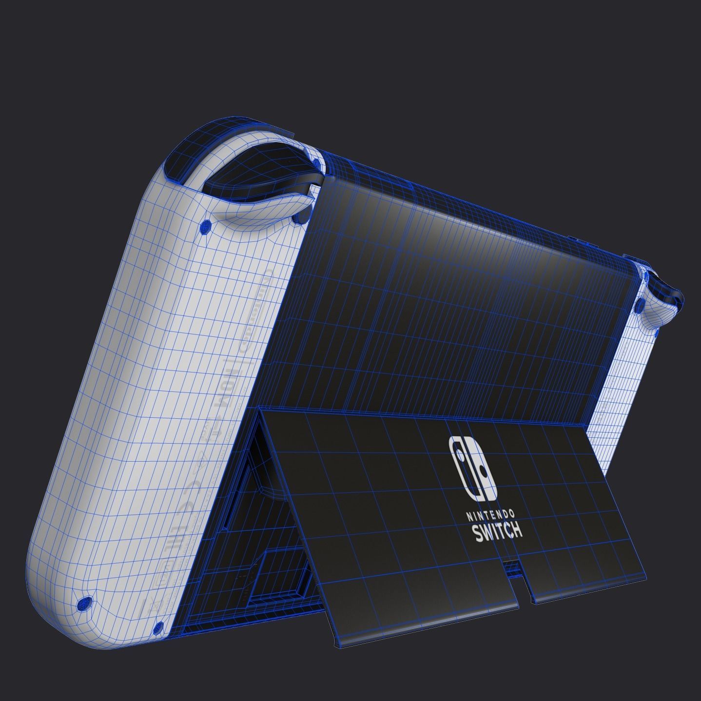 Nintendo switch Oled 3D model_3