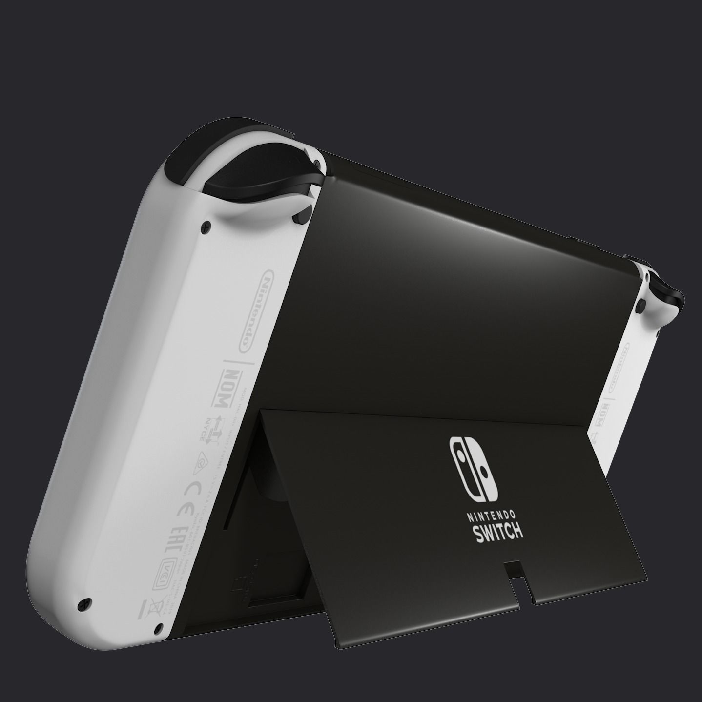 Nintendo switch Oled 3D model_2