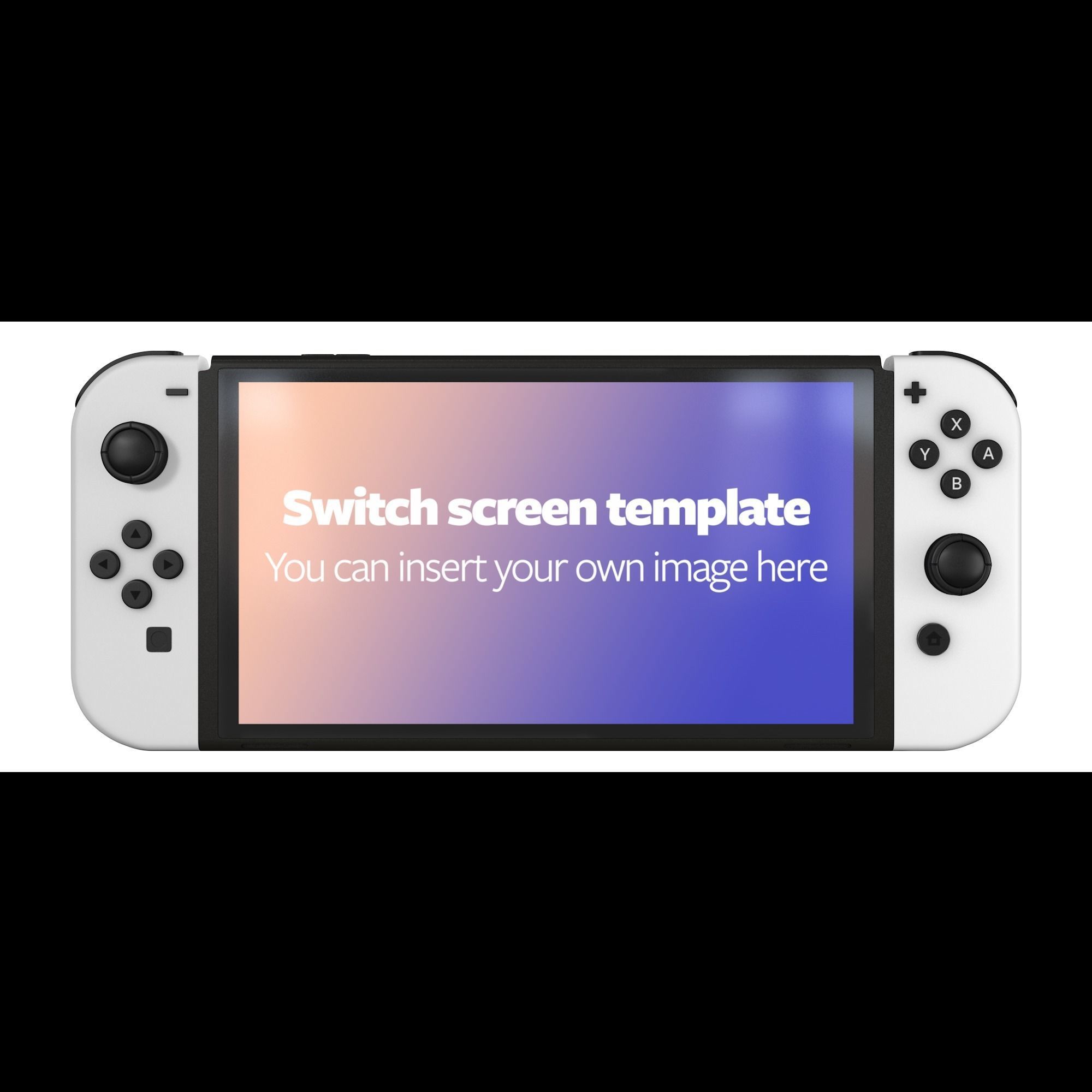 Nintendo switch Oled 3D model_8
