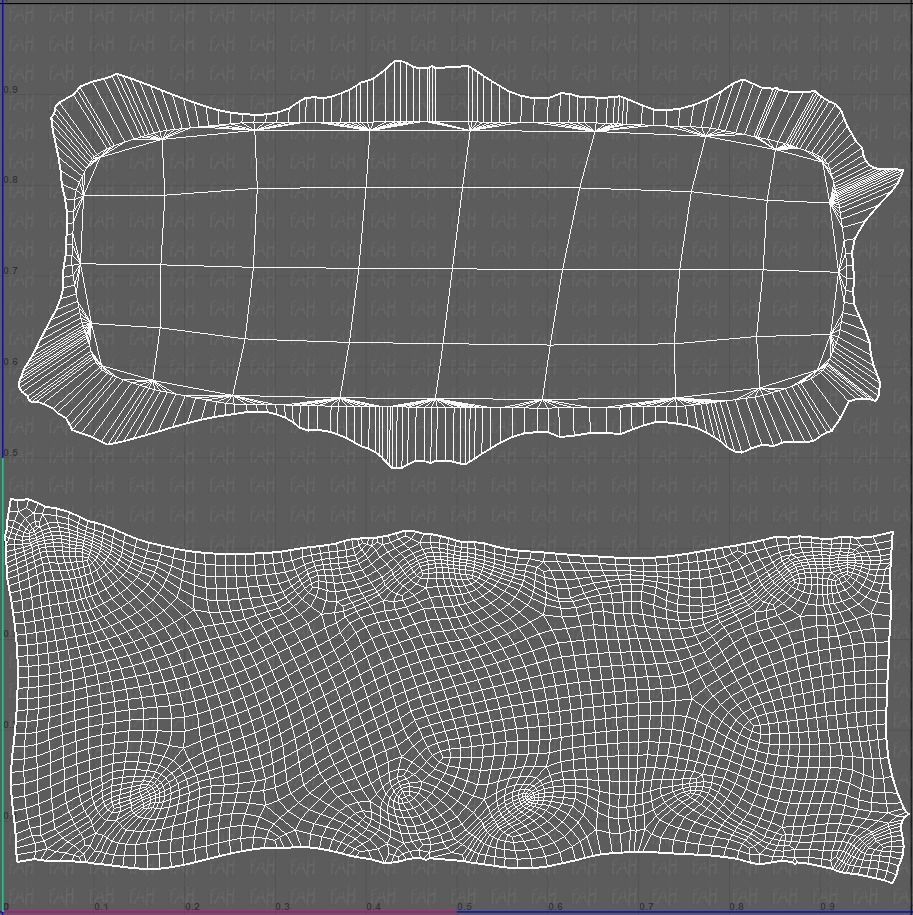 Terrain V03 Low-poly 3D model_41