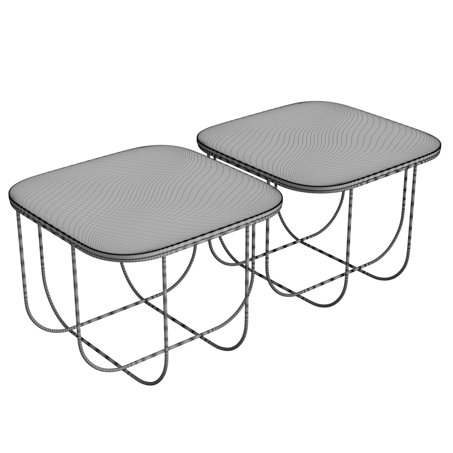 Cage Table 3D model_4