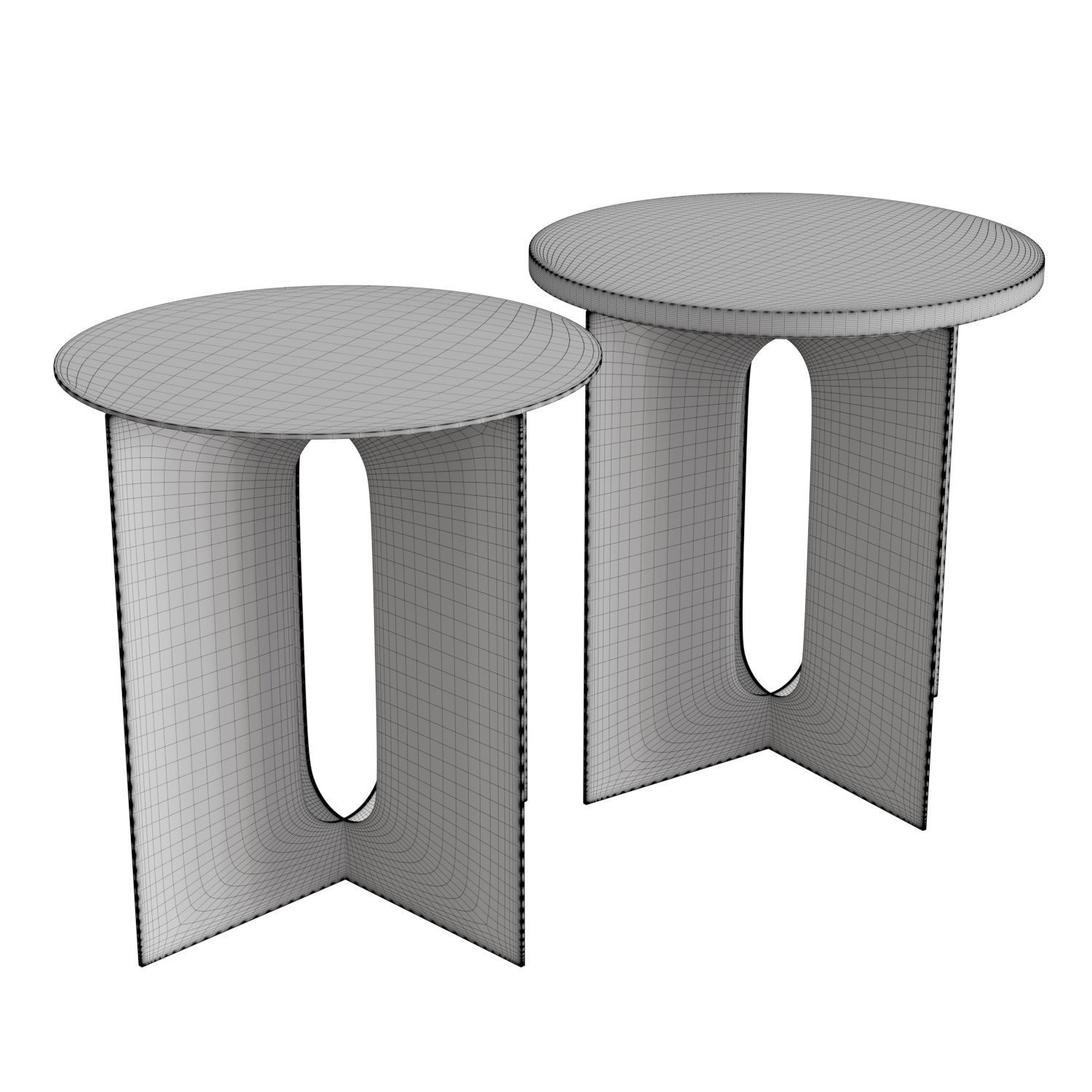 Androgyne Side Table 3D model_4