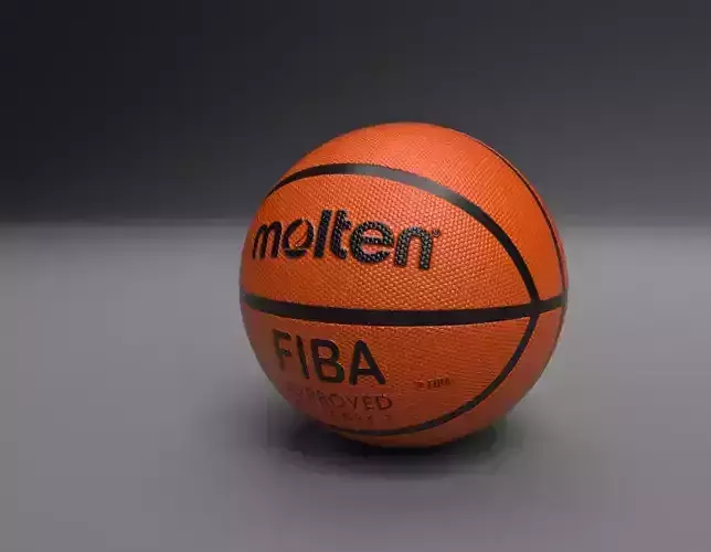  basket ball 3d realistic model