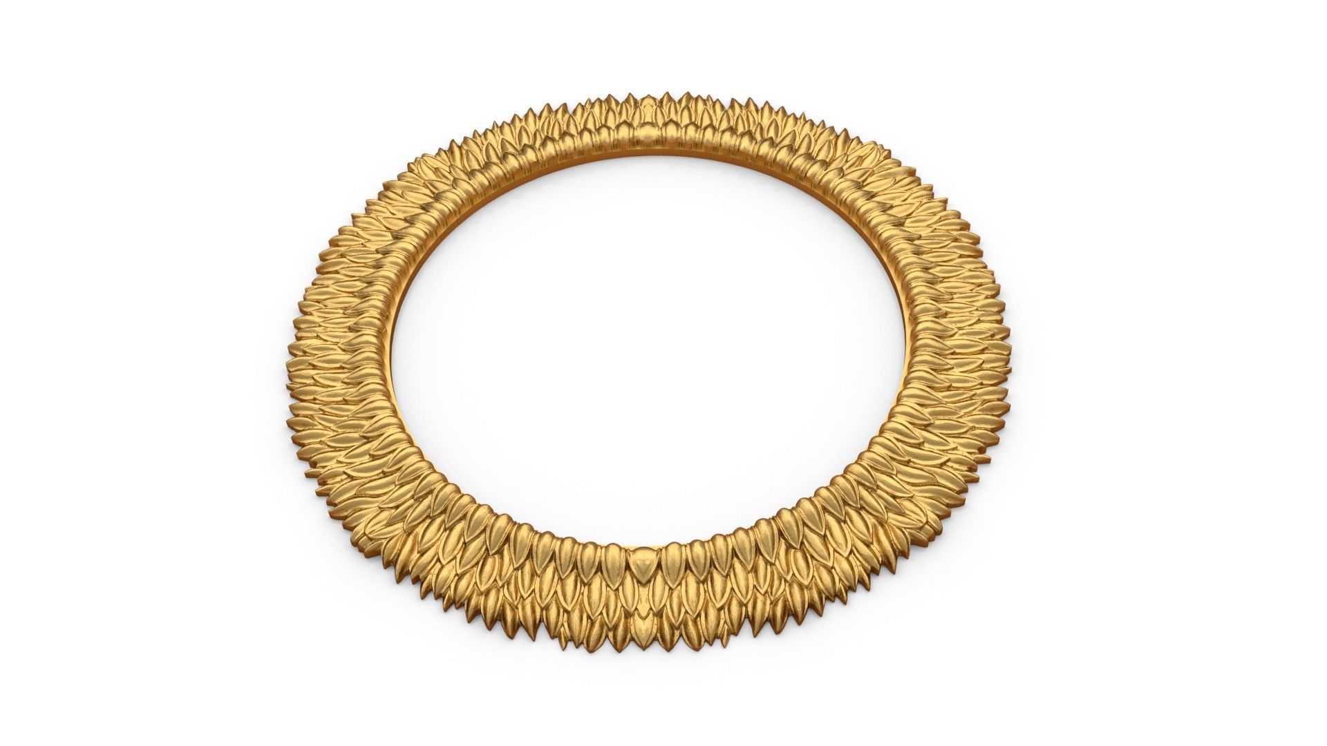 Frame mirror 18 3D print model_3