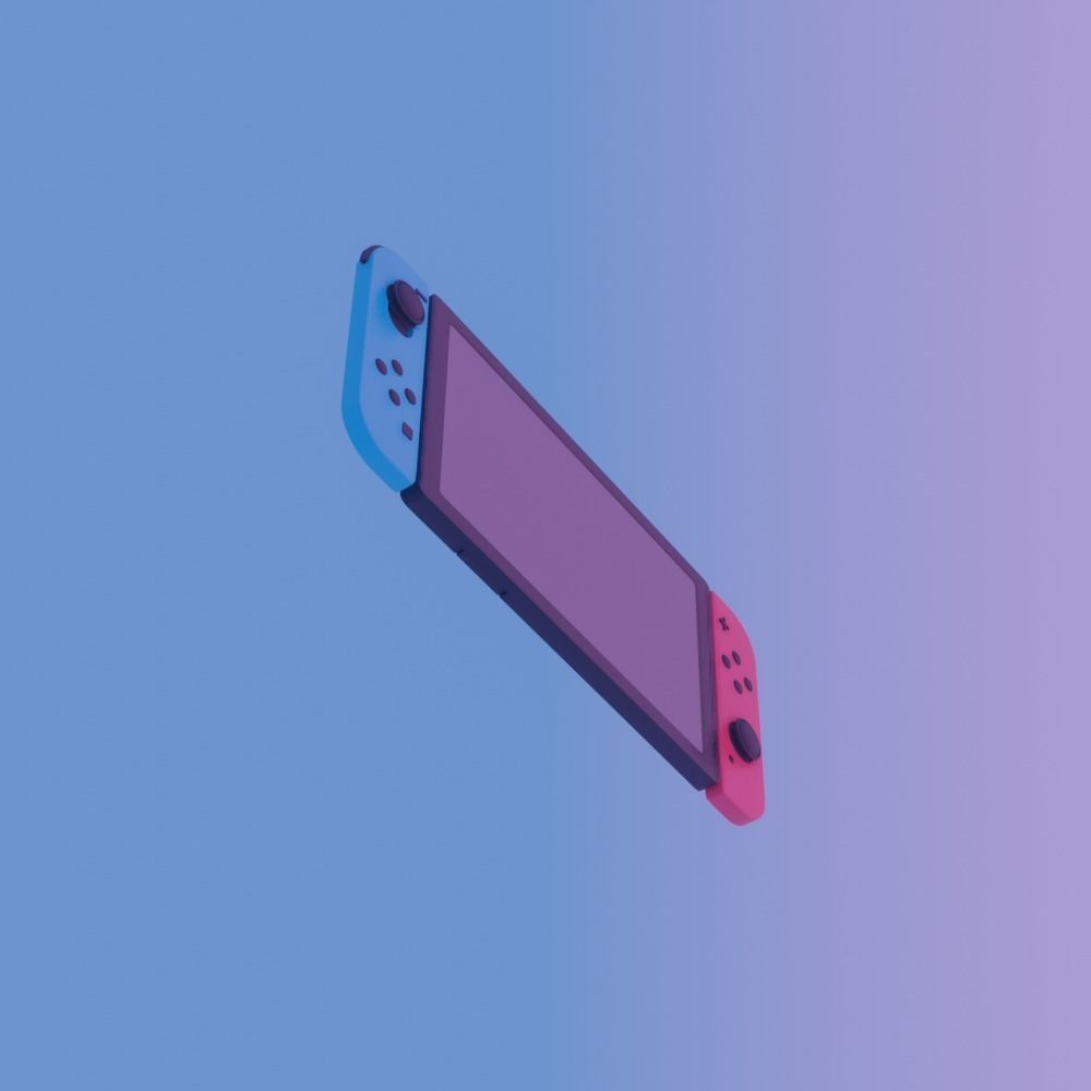 Nintendo Switch 3D model 3D model_3