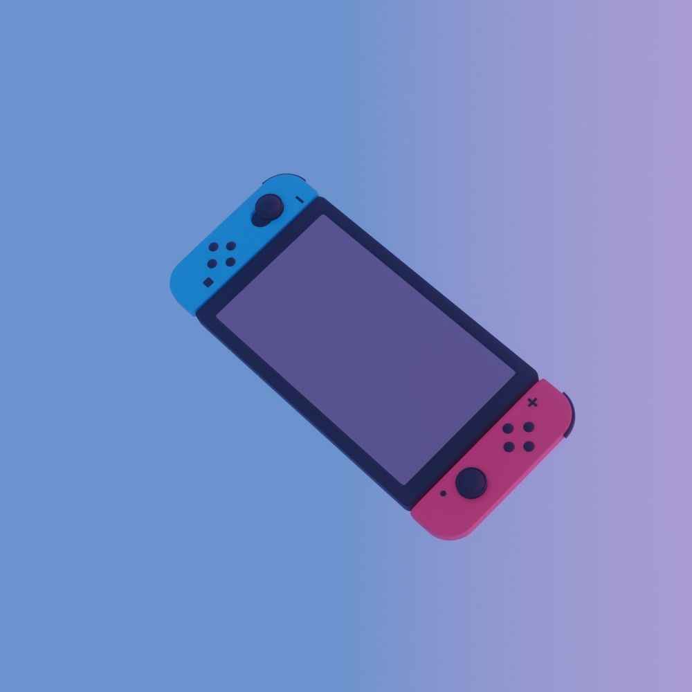 Nintendo Switch 3D model 3D model_11