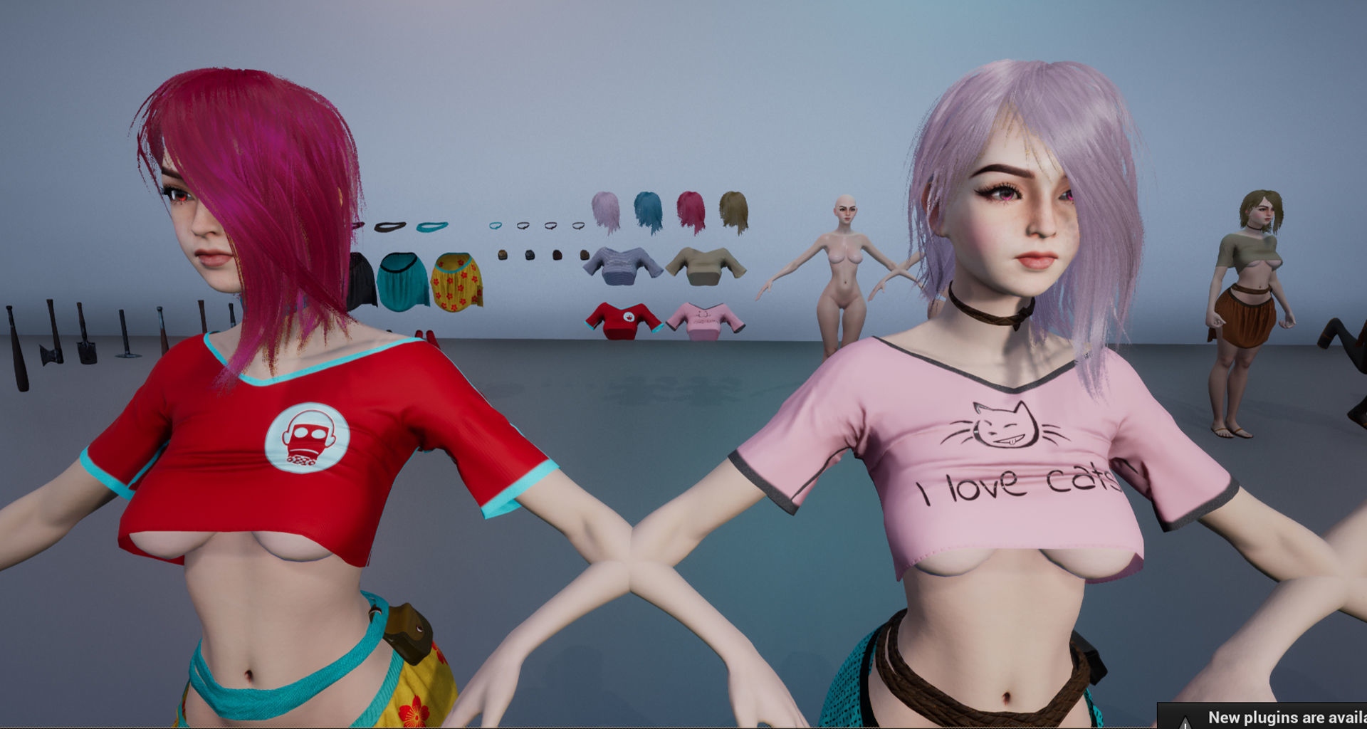Survivor Girl 1 Game Ready Low-poly 3D model Low-poly 3D model_28