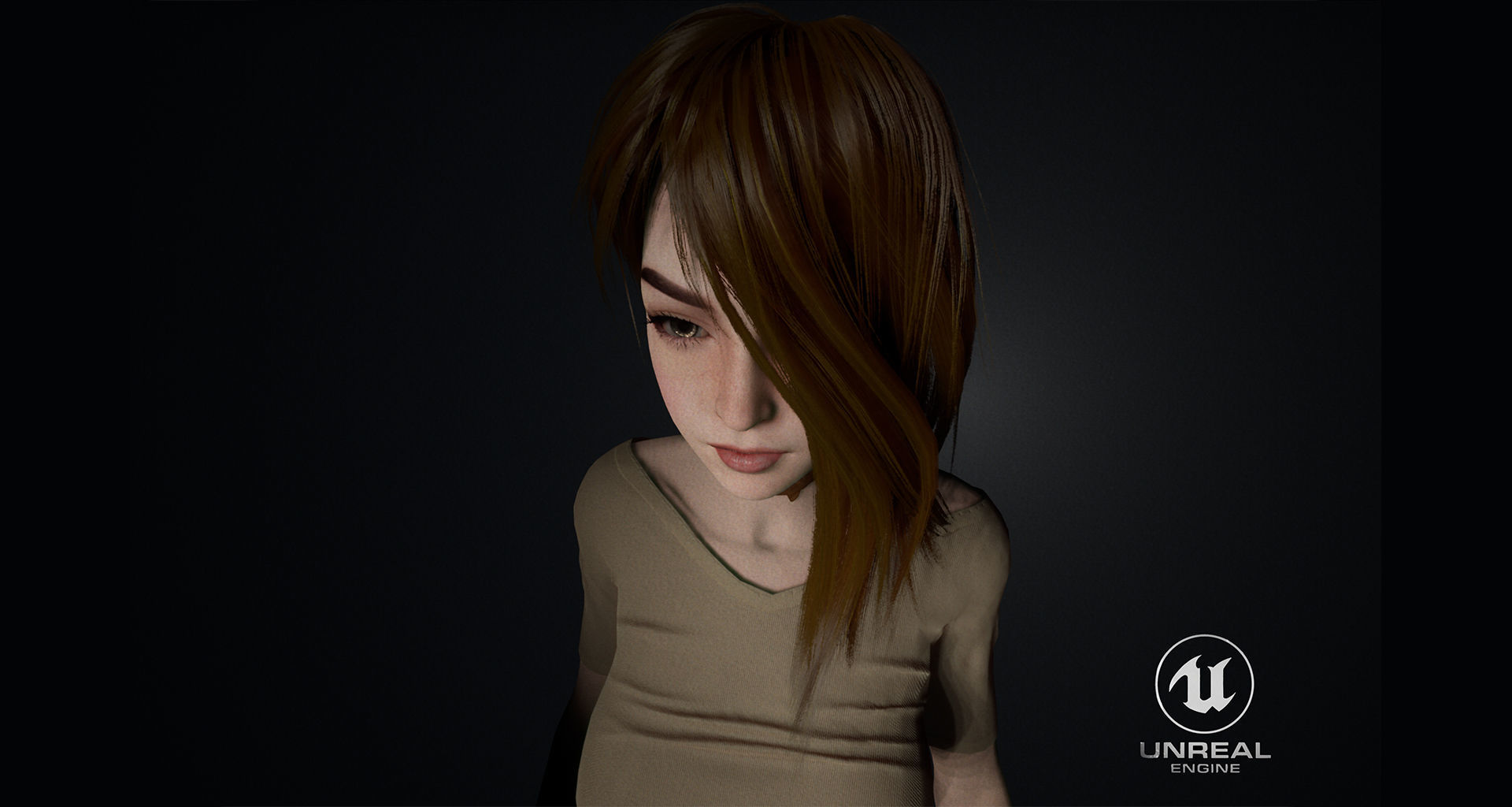 Survivor Girl 1 Game Ready Low-poly 3D model Low-poly 3D model_22