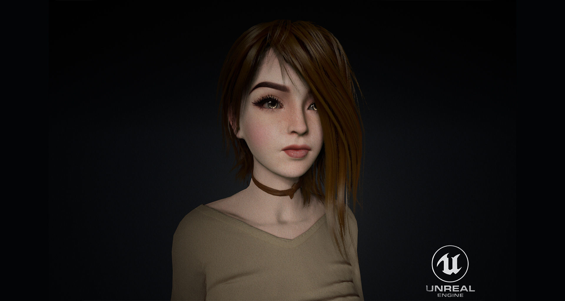 Survivor Girl 1 Game Ready Low-poly 3D model Low-poly 3D model_24