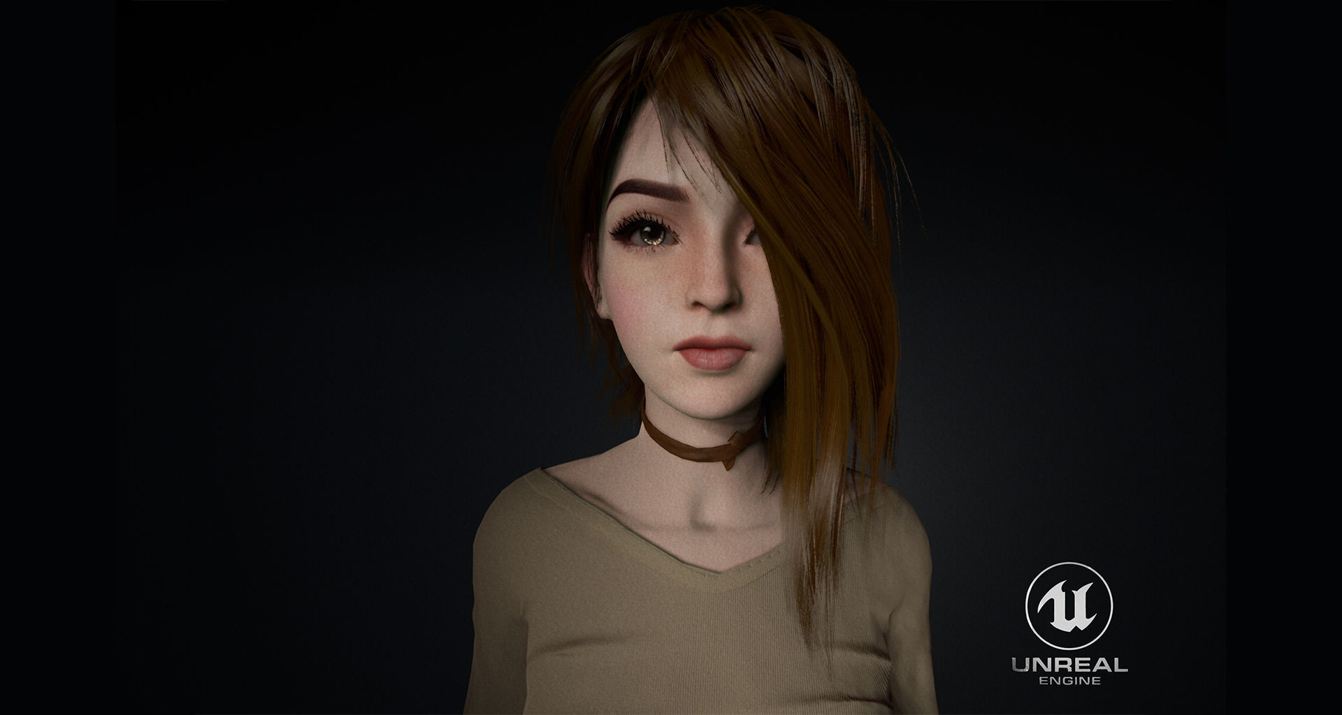 Survivor Girl 1 Game Ready Low-poly 3D model Low-poly 3D model_21