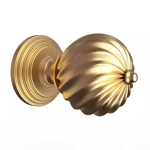 Door Knob 01 Low-poly 3D model