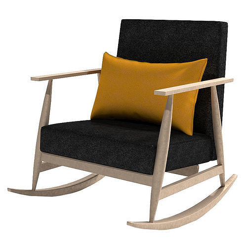 malking of rocking chair 3D model