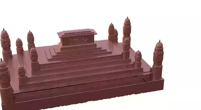 Model stand baroque 3