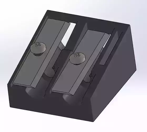 Plastic Pencil Sharpener 3D print model