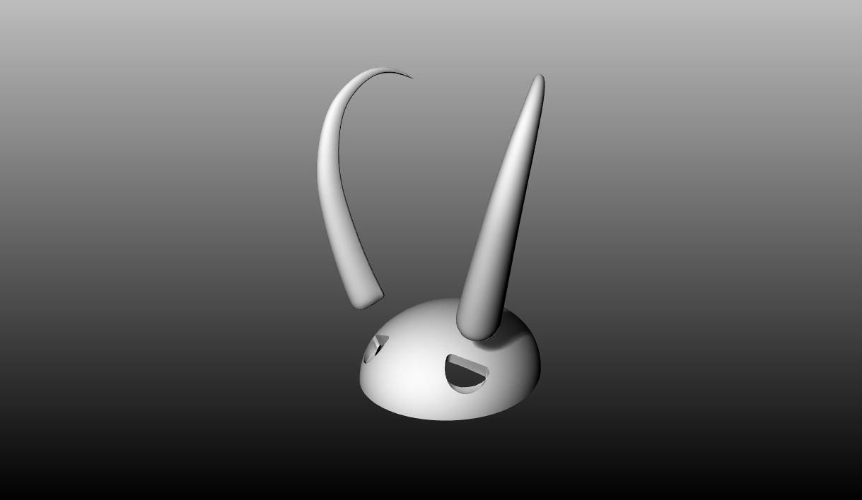 Alligator Loki Headpiece Crown Loki Series 3D print model_3