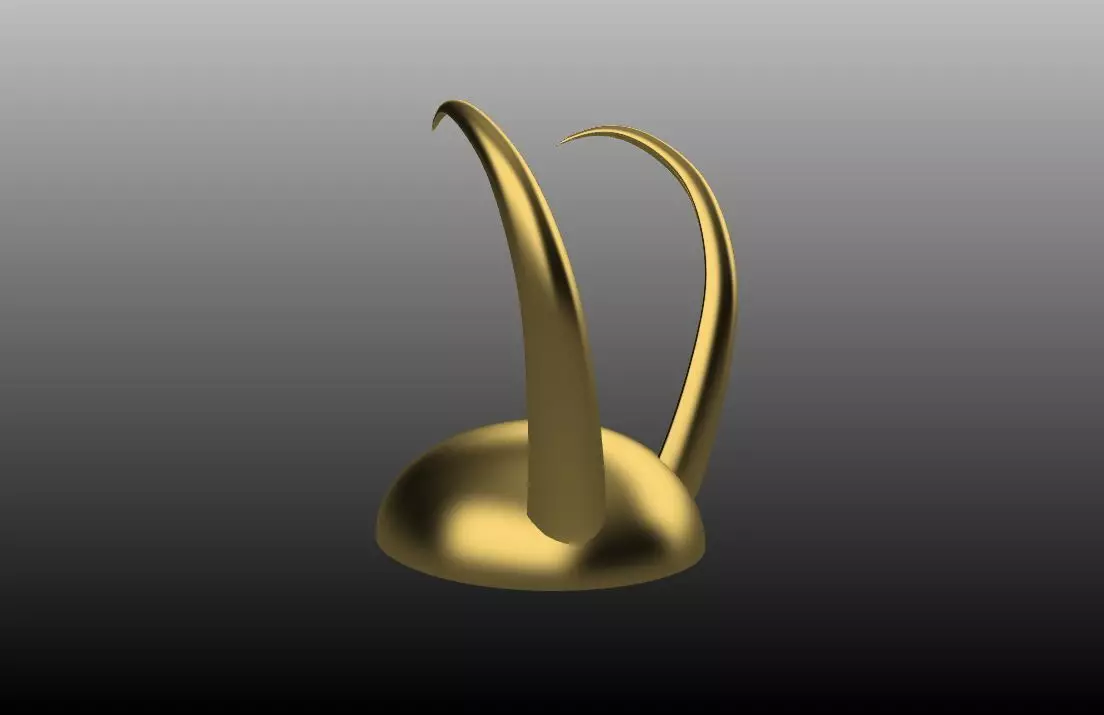 Alligator Loki Headpiece Crown Loki Series 3D print model_0