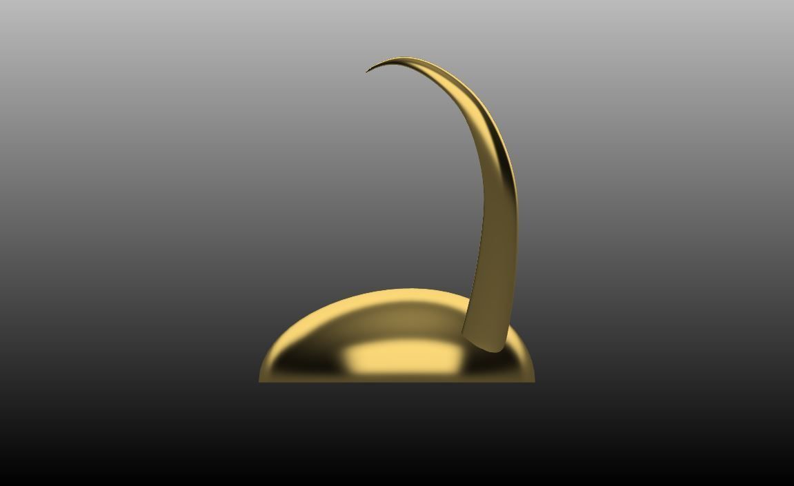 Alligator Loki Headpiece Crown Loki Series 3D print model_2