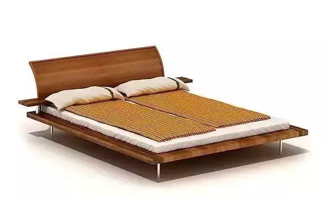 Modern Wooden Bed