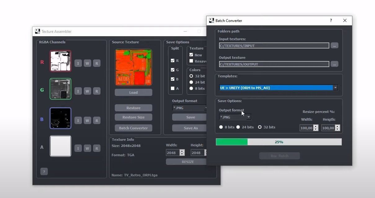 Texture Assembler 3D model_7
