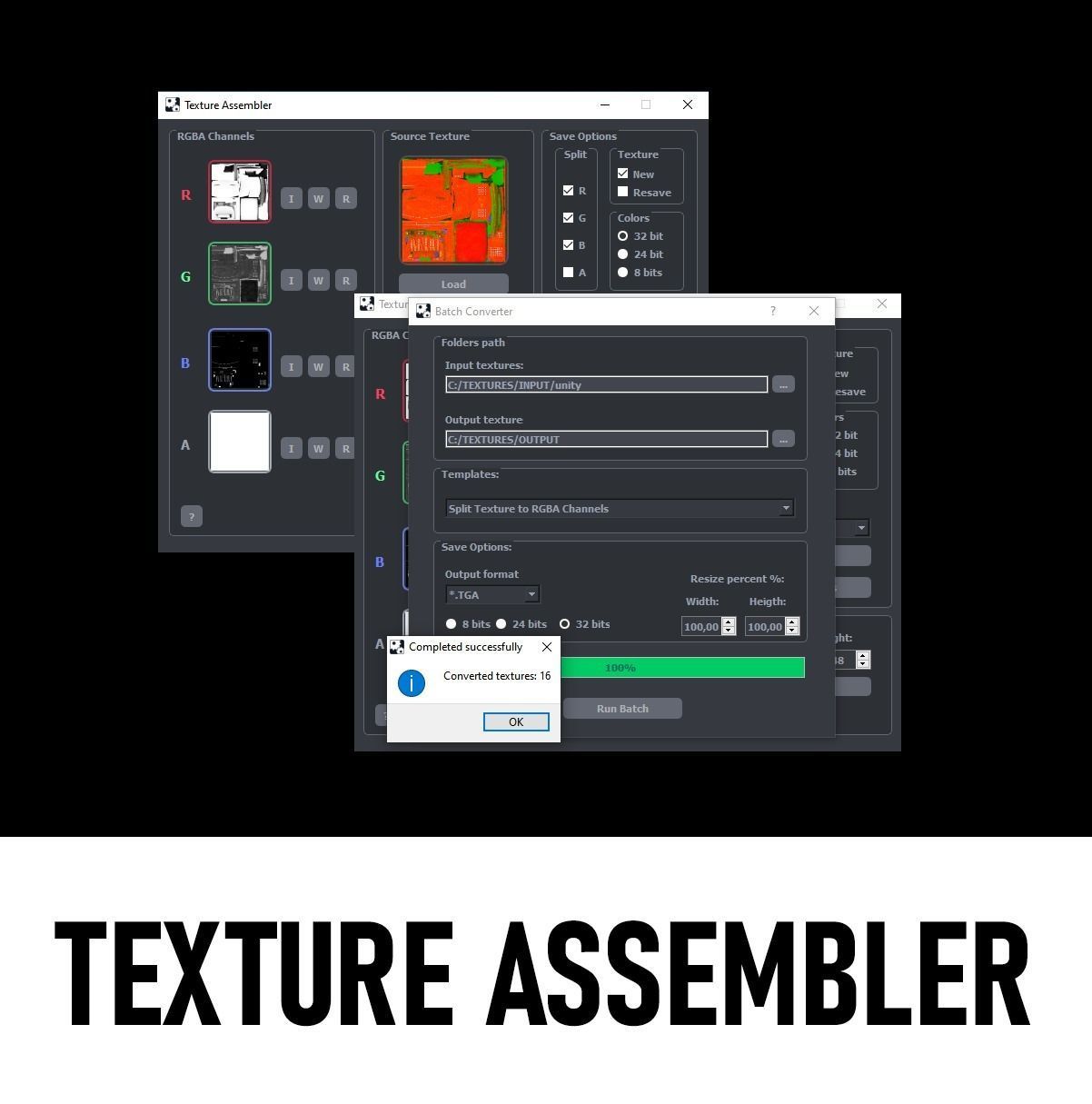Texture Assembler 3D model_3