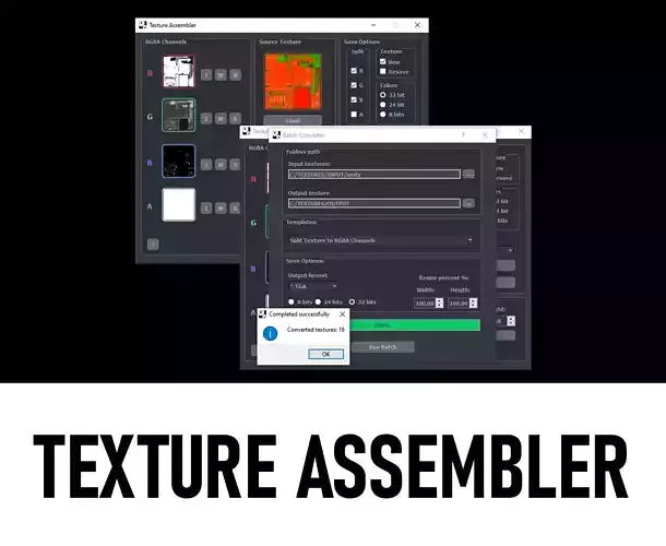 Texture Assembler 3D model